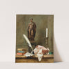 Still life with a statue and an inkwell by Thomas Germain Joseph Duvivier