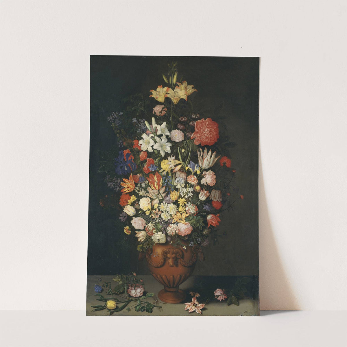 Still Life with a Vase of Flowers by Ambrosius Bosschaert the Elder