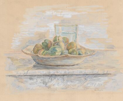 Still life with almonds (1930) — size preview
