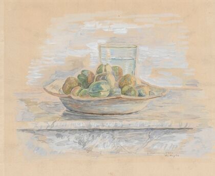 Still life with almonds — size preview