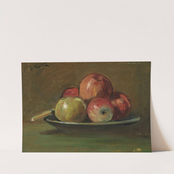 Still-Life with Apples by George Leslie Hunter