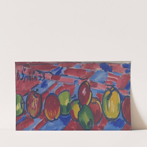 Still Life with Apples (1933) by Václav Špála