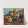 Still life with apples and green glass by Paula Modersohn-Becker