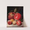 Still Life with Apples and Plums by Peter Baumgras
