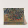 Still life with basket and fruits by Paul Gauguin