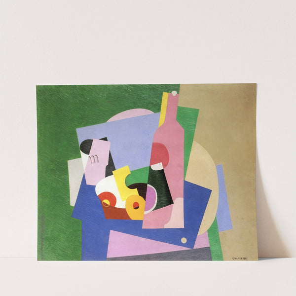 Still life with bottle (1923) by Georges Valmier