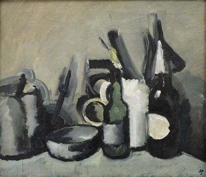 Still Life With Bottle