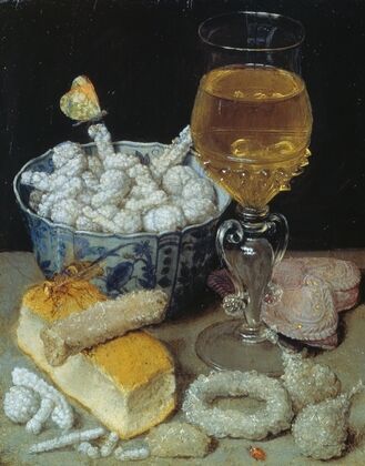 Still Life With Bread And Sweetmeats