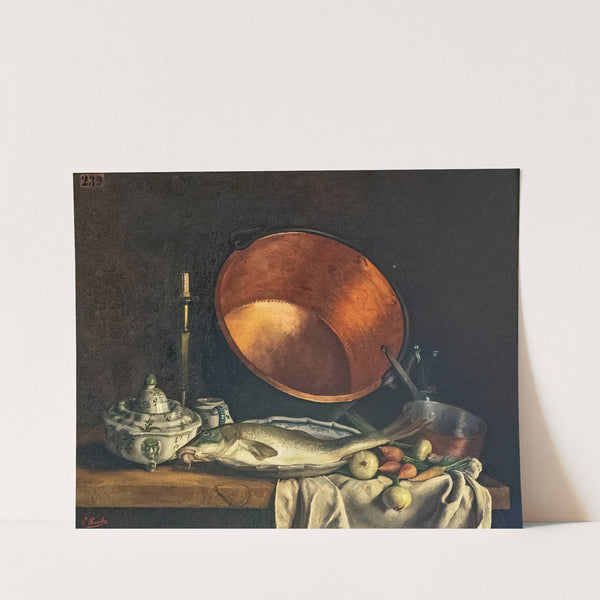 Still life with cauldron by Paul Prouho