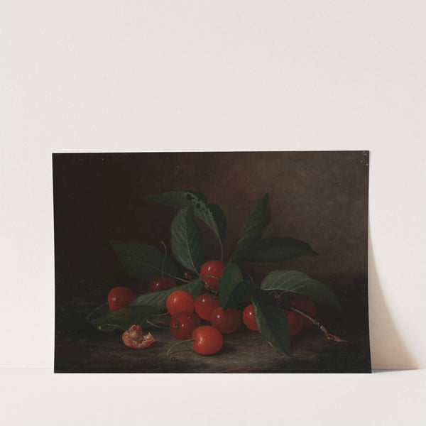 Still Life with Cherries by Paul Lacroix