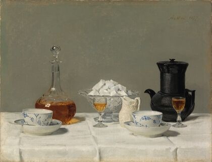 Still life with coffee (1877)