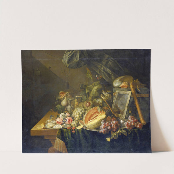 Still Life With Copulating Sparrows (1657) by Cornelis de Heem