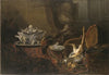 Still Life with Dead Game and a Silver Tureen on a Turkish Carpet