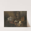 Still Life with Dead Game and a Silver Tureen on a Turkish Carpet by Jean-Baptiste Oudry
