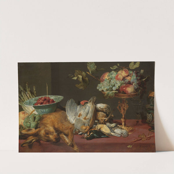 Still Life with Dead Game, Fruit and Vegetables by Frans Snyders