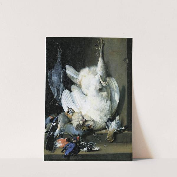 Still Life With Dead Poultry (1676) by Johann Heinrich Roos