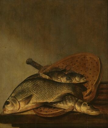 Still life with fish — size preview