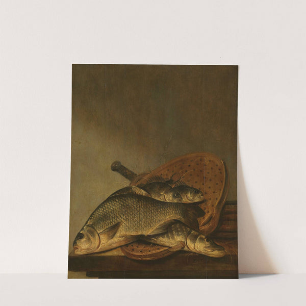 Still life with fish by Pieter de Putter