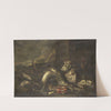 Still Life with Fish by R. van Burgh