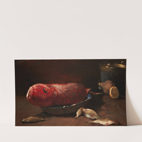 Still Life with Fish (1893) by Emil Carlsen