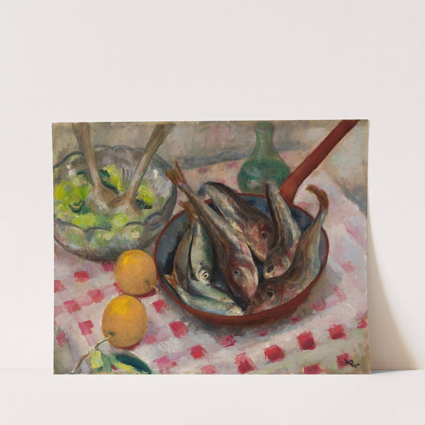 Still life with fish (1929 - 1930) by Wojciech Weiss