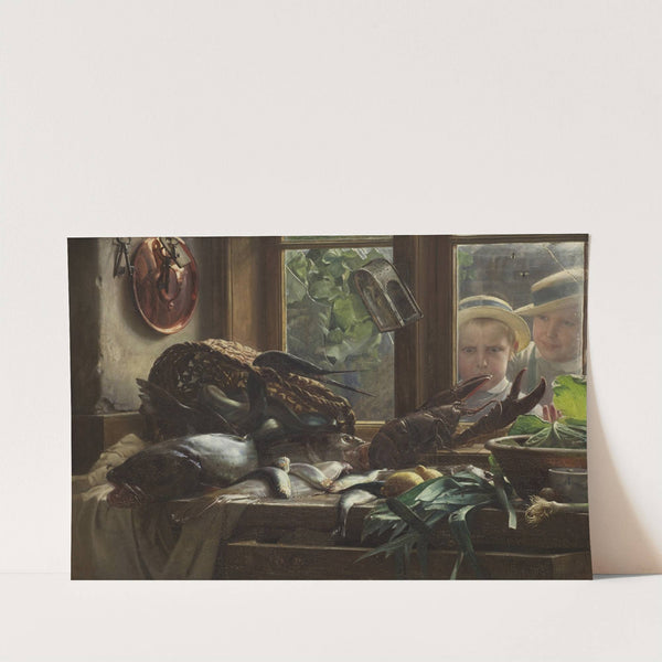 Still Life With Fish (1878) by Carl Bloch