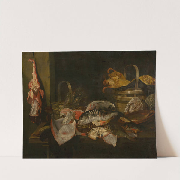 Still Life with Fish by Abraham van Beyeren