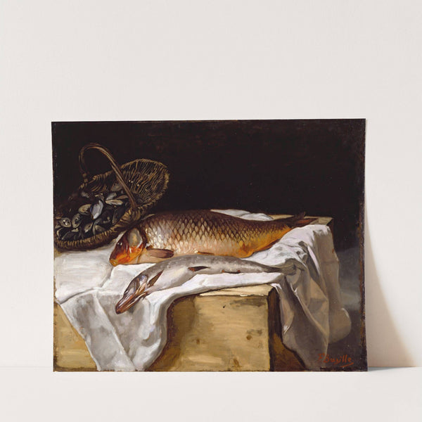 Still Life with Fish (1866) by Frédéric Bazille