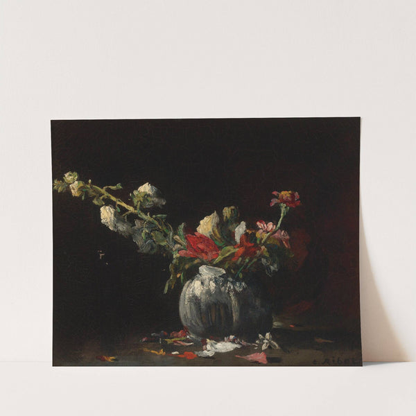Still Life With Flowers by Théodule Ribot