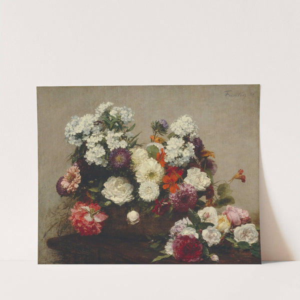 Still Life with Flowers (1881) by Henri Fantin-Latour