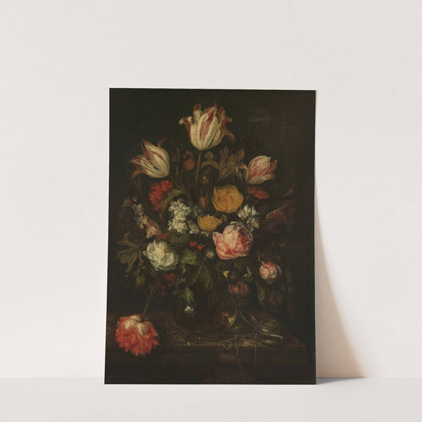 Still Life with Flowers by Abraham van Beyeren