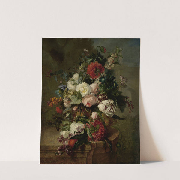 Still Life with Flowers by Harmanus Uppink