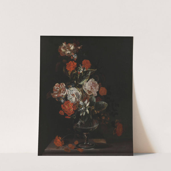 Still Life with Flowers by Jacob Campo Weyerman