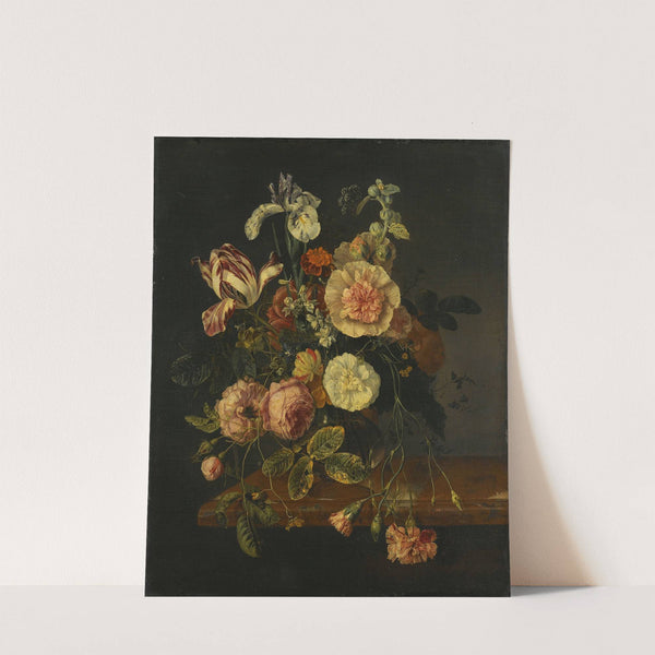 Still Life with Flowers by Jacob van Walscapelle