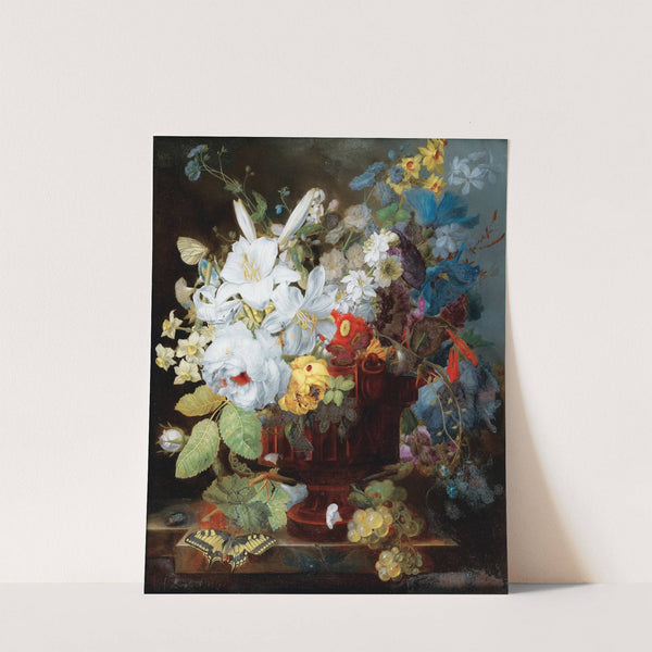 Still Life With Flowers by George Frederik Ziesel