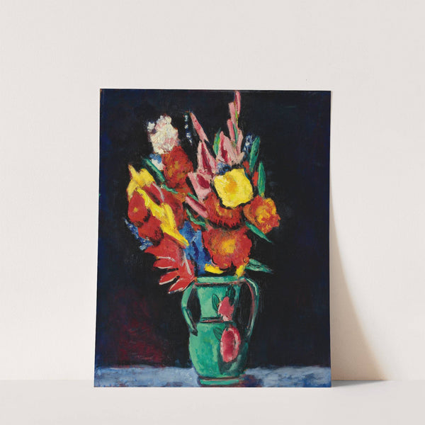 Still Life With Flowers by Marsden Hartley