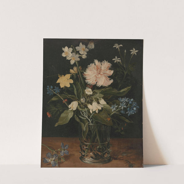 Still Life with Flowers in a Glass by Jan Brueghel the Younger