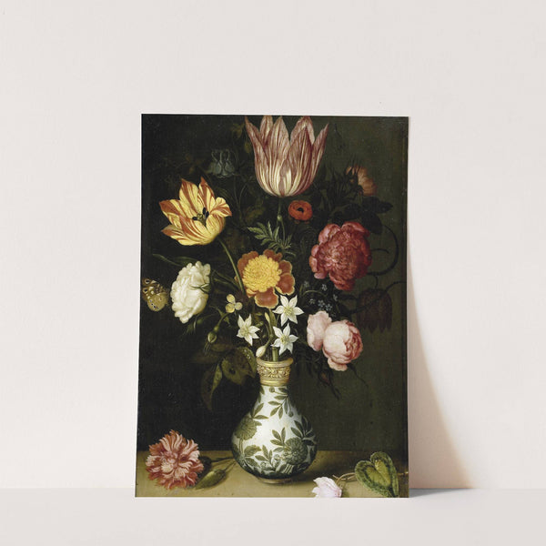 Still Life with Flowers in a Wan-li Vase by Ambrosius Bosschaert the Elder