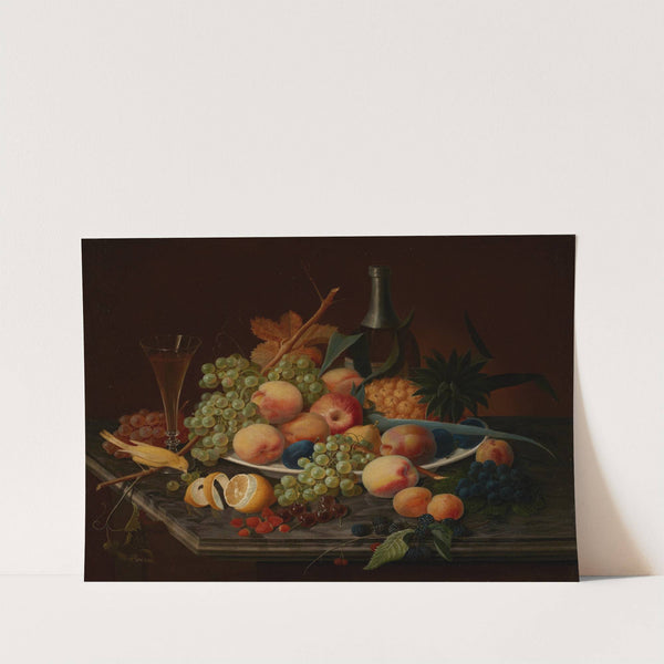 Still Life with Fruit (c. 1860) by Severin Roesen