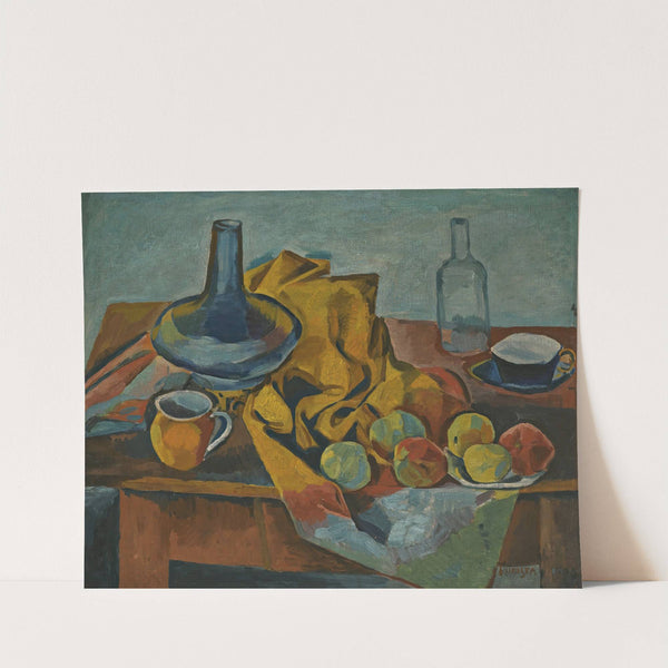 Still Life With Fruit by Bohumil Kubišta