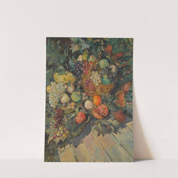 Still Life With Fruit by Konstantin Alexeevich Korovin