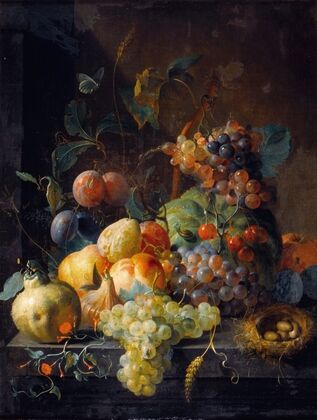 Still Life with fruit