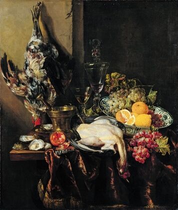 Still life with Fruit and Fowl — size preview