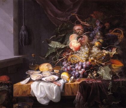 Still Life with fruit and oysters — size preview