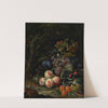 Still Life with Fruits, Foliage and Insects (c. 1669) by Abraham Mignon