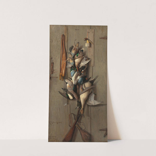 Still Life with Game and Hunting Paraphernalia by Richard La Barre Goodwin