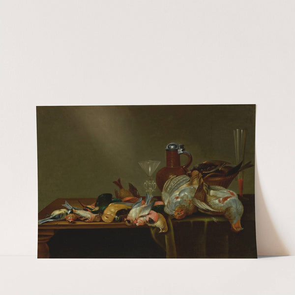 Still Life with Game Birds by Cornelis Mahu
