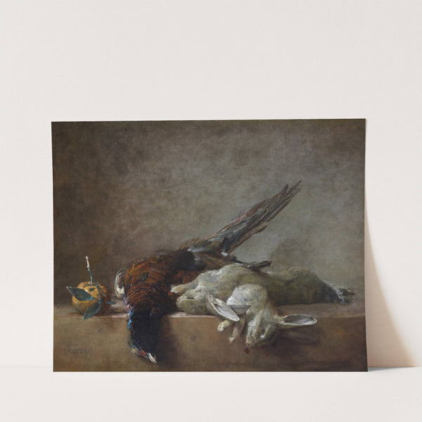 Still Life with Game (probably 1750s) by Jean Siméon Chardin