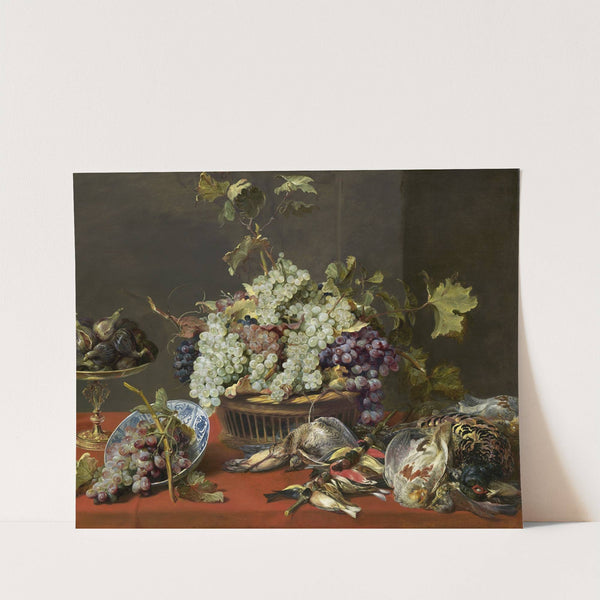 Still Life with Grapes and Game (c. 1630) by Frans Snyders