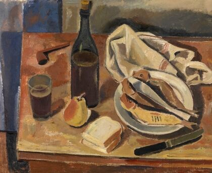 Still Life with Herring